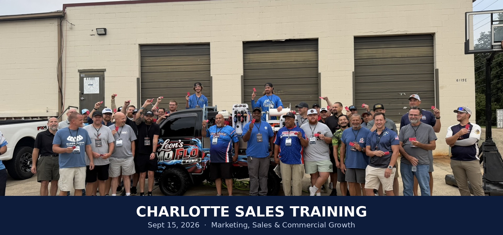 Charlotte Marketing, Sales & Commercial Growth event group at Bright Brothers Shop